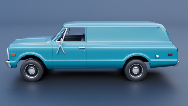 Chevrolet Panel Truck 1970 3D