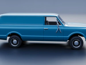 Chevrolet Panel Truck 1970 3D Print Model