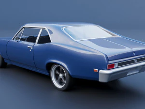 Chevrolet Nova SS 1969 3D Print Model