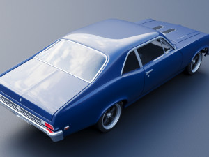 Chevrolet Nova SS 1969 3D Print Model