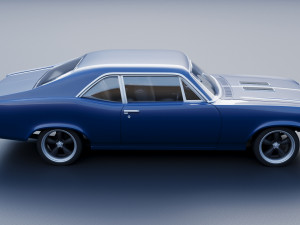 Chevrolet Nova SS 1969 3D Print Model