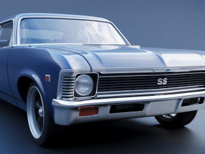Chevrolet Nova SS 1969 3D Print Model