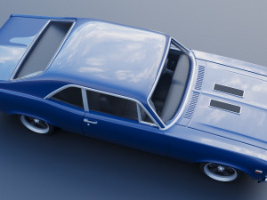Chevrolet Nova SS 1969 3D Print Model