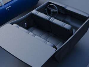 Chevrolet Nova SS 1969 3D Print Model
