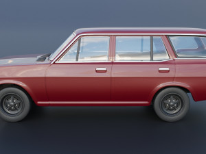 Datsun 1200 Wagon 1972 Modelo de impresión 3D