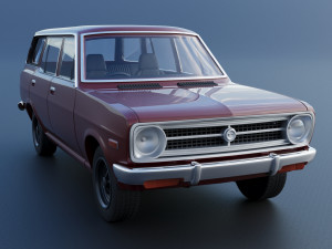 Datsun 1200 Wagon 1972 Modelo de impresión 3D
