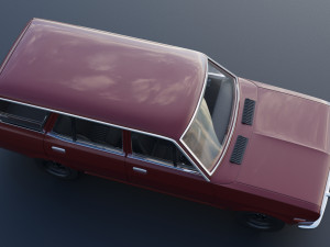 Datsun 1200 Wagon 1972 Modelo de impresión 3D