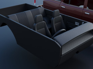 Datsun 1200 Wagon 1972 Modelo de impresión 3D
