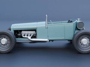 Model T Hot Rod 3D Baskı Modeli
