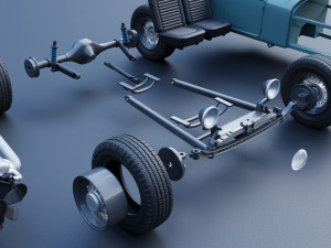 Model T Hot Rod 3D Baskı Modeli