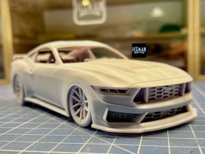 Ford-Mustang 2024 Dark Horse Model do druku 3D