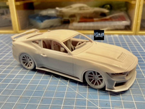 Ford-Mustang 2024 Dark Horse Model do druku 3D