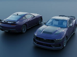Ford-Mustang 2024 Dark Horse Model do druku 3D