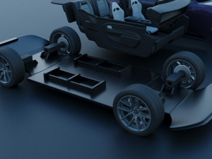 Ford-Mustang 2024 Dark Horse Model do druku 3D
