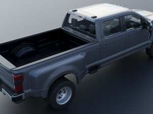 Ford-F350 - 2023 3D-printmodel
