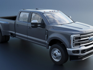 Ford-F350 - 2023 3D-printmodel