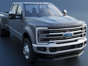 Ford-F350 - 2023 3D-printmodel