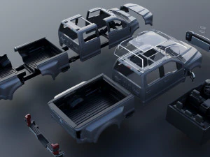 Ford-F350 - 2023 3D Print Model
