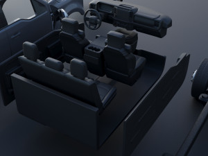Ford-F350 - 2023 3D-printmodel