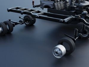 Ford-F350 - 2023 3D-printmodel