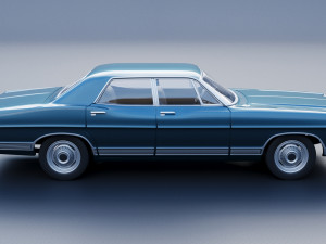 Ford-Galaxie 500 1967 4 door 3D प्रिंट मॉडल