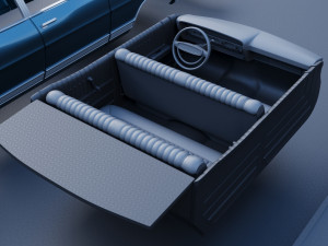 Ford-Galaxie 500 1967 4 door 3D प्रिंट मॉडल
