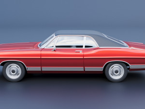 Ford-LTD Coupe 1967 3D Принт Модель
