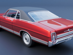 Ford-LTD Coupe 1967 3D Принт Модель