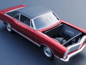 Ford-LTD Coupe 1967 3D Print Model