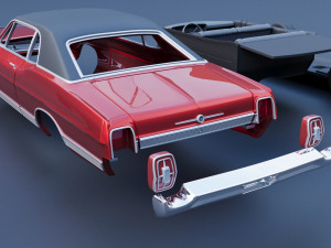 Ford-LTD Coupe 1967 3D Принт Модель