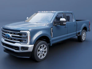 Ford-F250-2023 Modello di stampa 3D