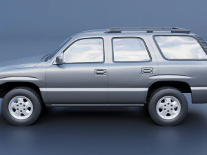 Chevrolet Tahoe 2002 3D Print Model