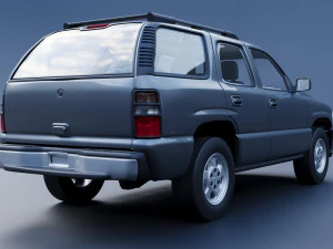Chevrolet Tahoe 2002 3D Print Model