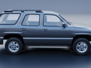 Chevrolet Tahoe 2002 3D Print Model