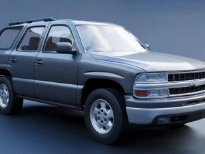 Chevrolet Tahoe 2002 3D Print Model