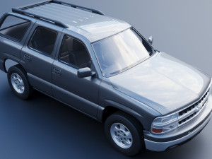 Chevrolet Tahoe 2002 3D Print Model