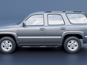 Chevrolet Tahoe 2002 3D Print Model
