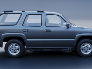 Chevrolet Tahoe 2002 3D Print Model