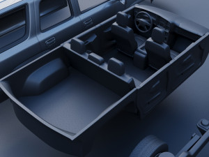 Chevrolet Tahoe 2002 3D Print Model