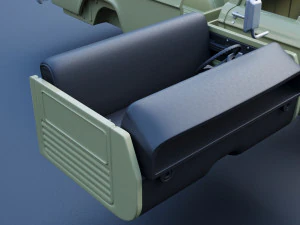 Dodge Power Wagon W100 1969 3D Print Model