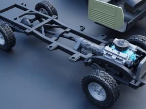 Dodge Power Wagon W100 1969 3D Print Model