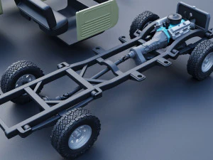 Dodge Power Wagon W100 1969 3D Print Model