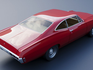 Chevrolet Impala 1968 3D Print Model