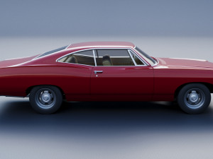 Chevrolet Impala 1968 3D Print Model