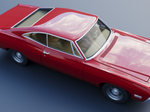 Chevrolet Impala 1968 3D Print Model