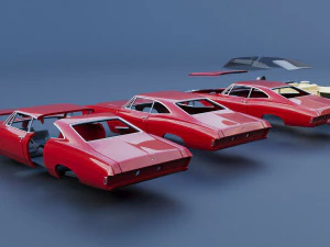 Chevrolet Impala 1968 3D Print Model