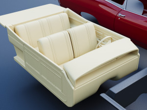 Chevrolet Impala 1968 3D Print Model