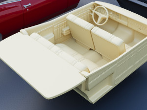 Chevrolet Impala 1968 3D Print Model