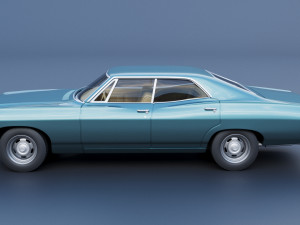 Chevrolet Impala 4 Door 1968 Modelo de impresión 3D