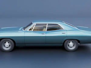 Chevrolet Impala 4 Door 1968 3D Print Model